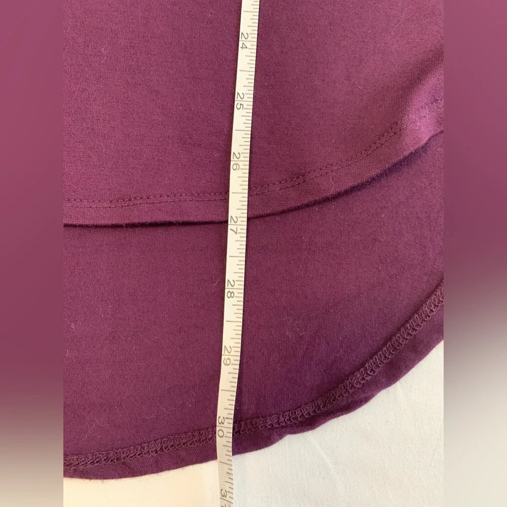 Premise Women's Long Sleeve Top in Deep Purple - Picture 12 of 16